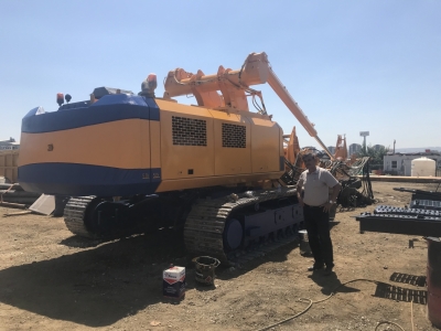 İş Makinası Kumlama