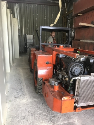 İş Makinası Kumlama