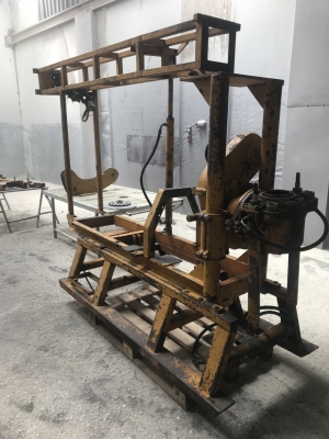 İş Makinası Kumlama