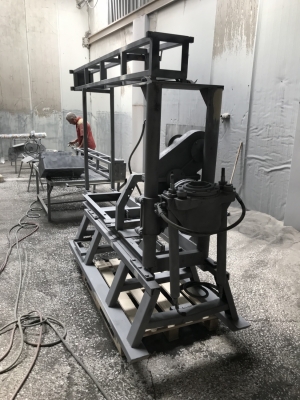 İş Makinası Kumlama