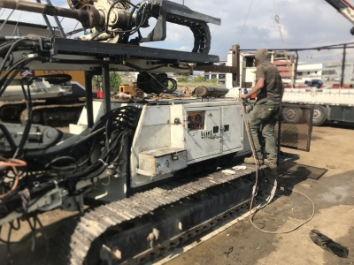 İş Makinası Kumlama