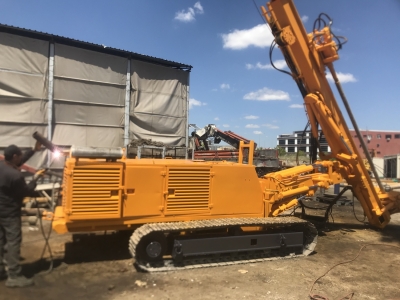 İş Makinası Kumlama